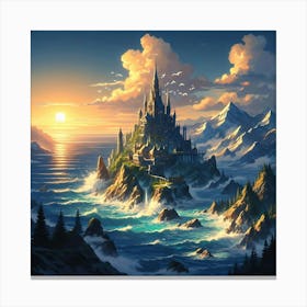 A Fantastical Land 12 Canvas Print