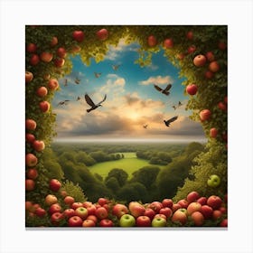 Apple Orchard Canvas Print