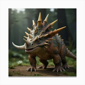 Triceratops Canvas Print