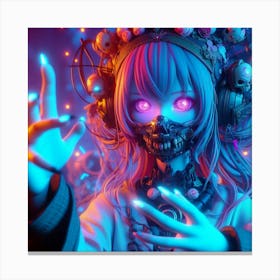 Anime Girl 1 Canvas Print