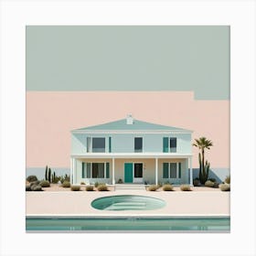 California House 2 Canvas Print