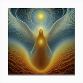 Angel Of The Sun's soul Canvas Print