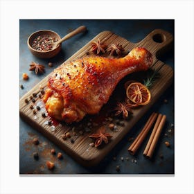 Chicken Food1 Canvas Print