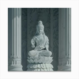 Buddha Statue 1 Canvas Print