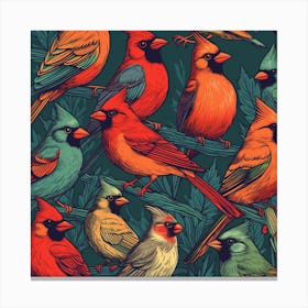 Cardinals 8 Canvas Print