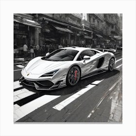 Lamborghini 188 Canvas Print