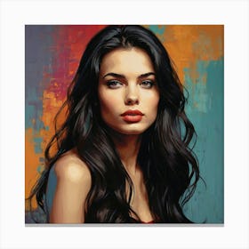 A Beautiful Woman Canvas Print