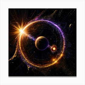 Ring Of Fire Canvas Print