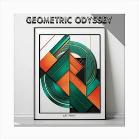 Geometric Odyssey 1 Canvas Print