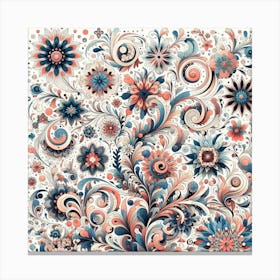 Floral patterns 7 Canvas Print