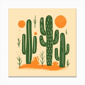 Cactus 37 Canvas Print