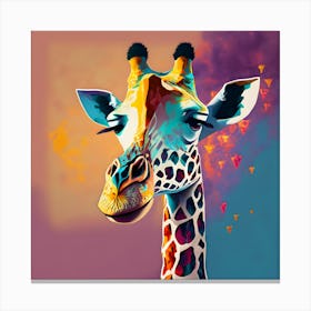 Giraffe No.2 Canvas Print