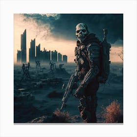 No Looking Back Canvas Print