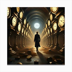 Clocks Of The World Canvas Print