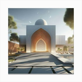 Islamic Mosque 11 Canvas Print