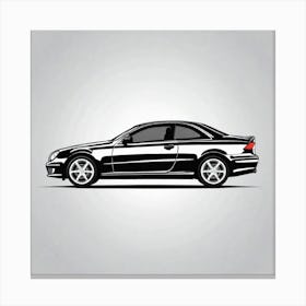 Mercedes Benz Clk Canvas Print