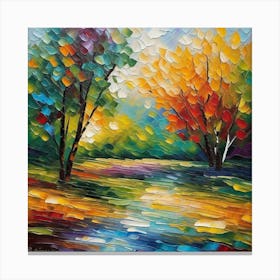 Autumn Trees 12 Canvas Print