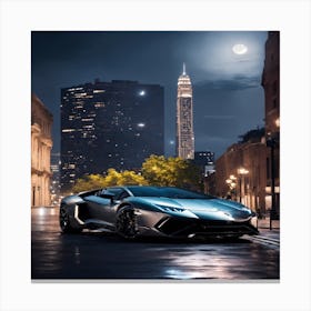 Lamborghini Canvas Print