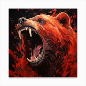 Grizzly Bear 1 Canvas Print