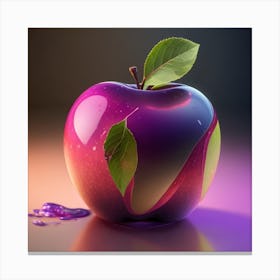 Apple Hd Wallpaper Canvas Print