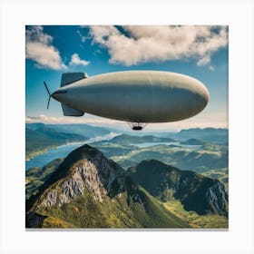 Airship Photo (3) Canvas Print