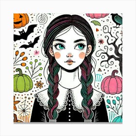 Addams Family 3 Canvas Print