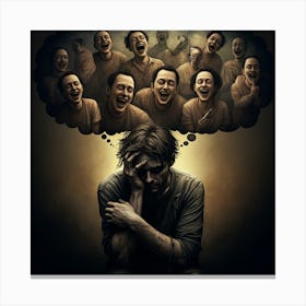 Darken Mind Canvas Print