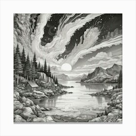 Sasquatch 5 Canvas Print