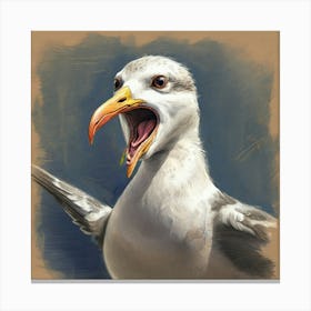 Seagull 10 Canvas Print