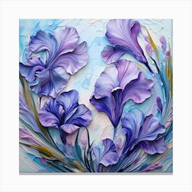 Irises 11 Canvas Print