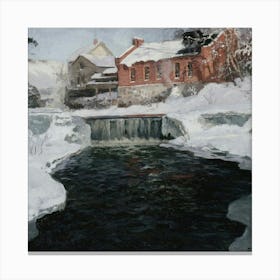 Winter Scene 4 Canvas Print