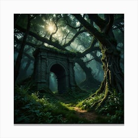 Forest 39 Canvas Print