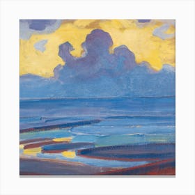 Sunrise Over The Sea Canvas Print