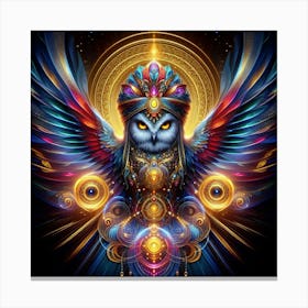 Owl Wisdom Canvas Print