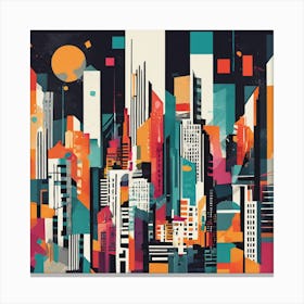 Cityscape 38 Canvas Print