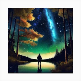 Starry Night 16 Canvas Print