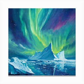 Aurora Borealis Canvas Print