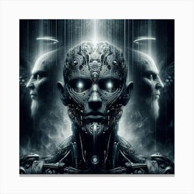 Cyber Lord Canvas Print