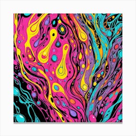 Psychedelic Painting Canvas Print