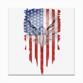 Hot Trend Patriotic Eagle Merica 4th Of July Usa Canvas Print