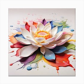 Lotus Flower 30 Canvas Print