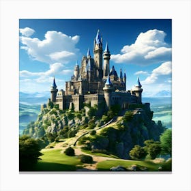 Cinderella Castle 2 Canvas Print