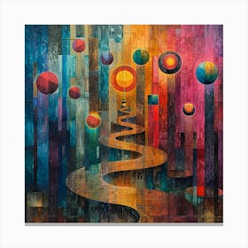 Path To The Stars Canvas Print