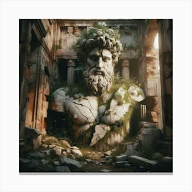 Greek Statue Canvas Print