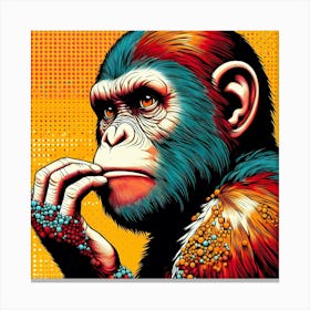 Chimpanzee 1 Canvas Print