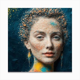 Portrait Of A Woman Canvas Print