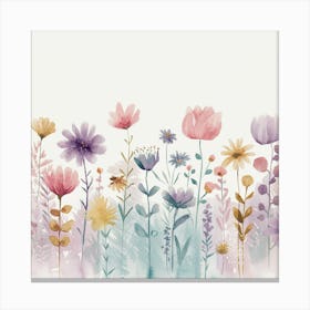 Wildflower Symphony Canvas Print