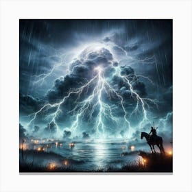 Lightning Storm 22 Canvas Print