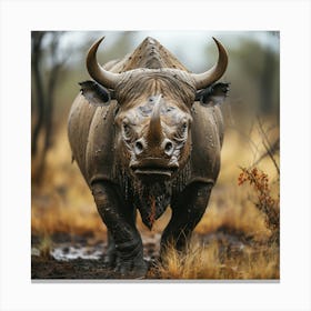 Rhinoceros 3 Canvas Print