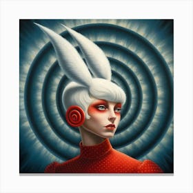 Rabbit Ears Canvas Print